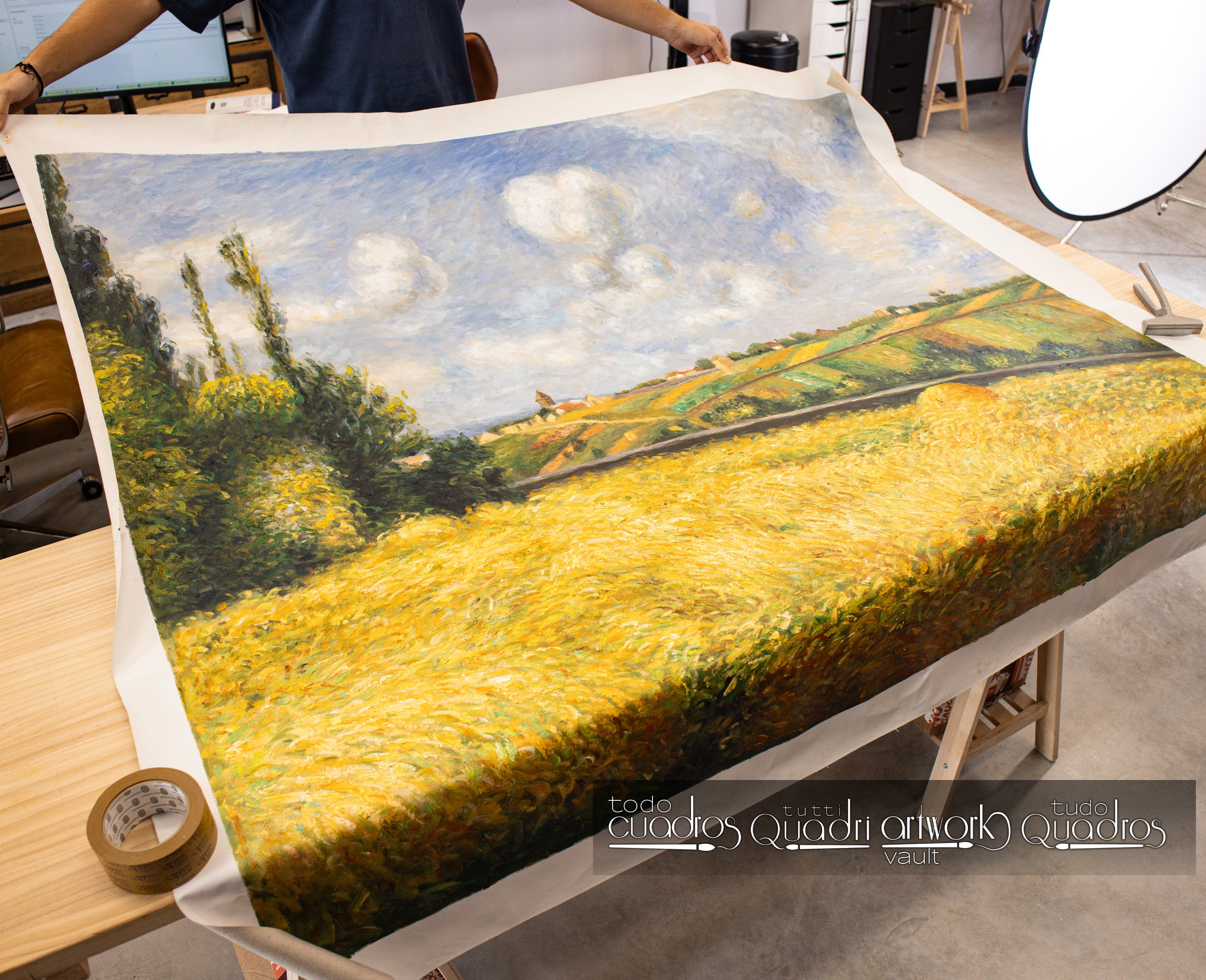 Un Campo di Segale, Pissarro