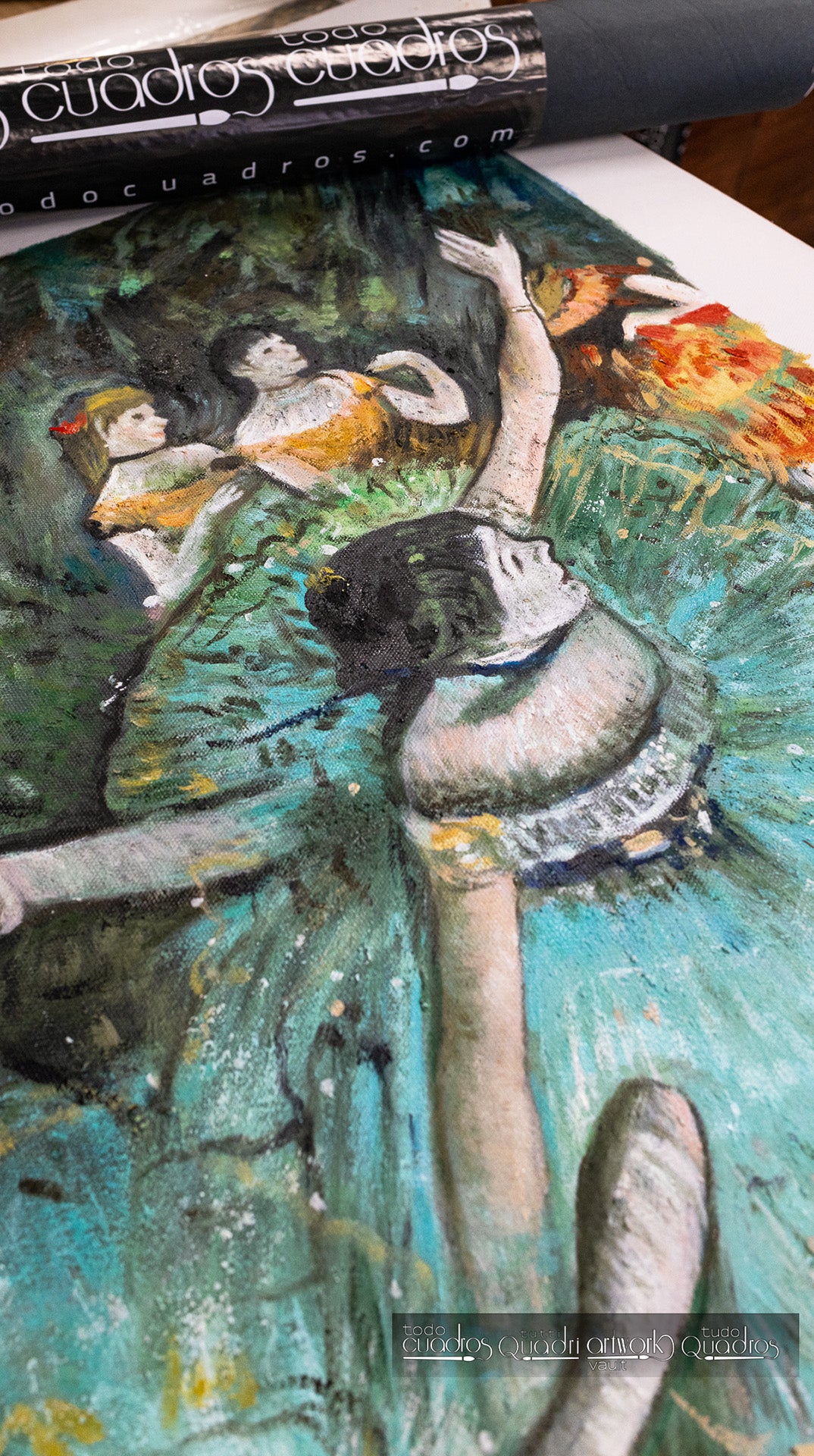 Ballerina verde, Degas