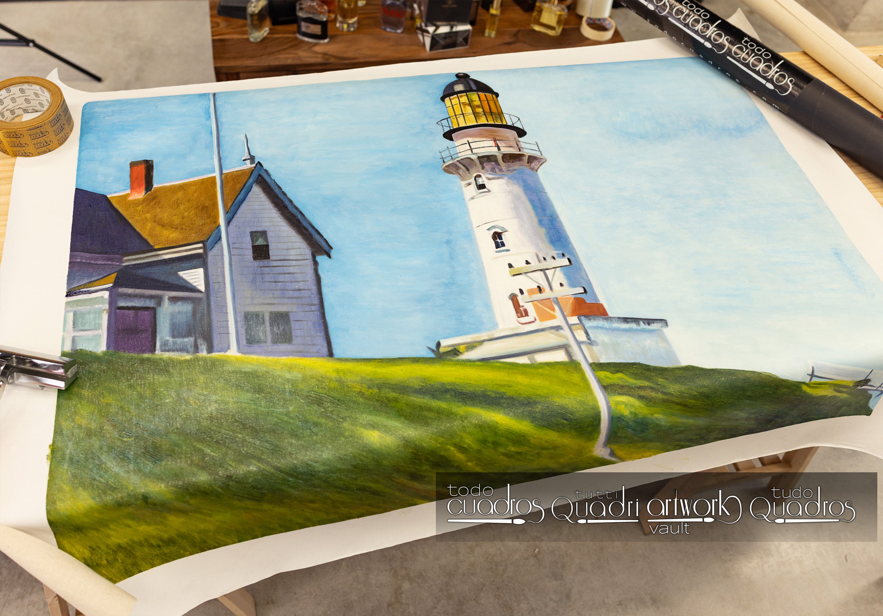 Il faro a two lights, Hopper