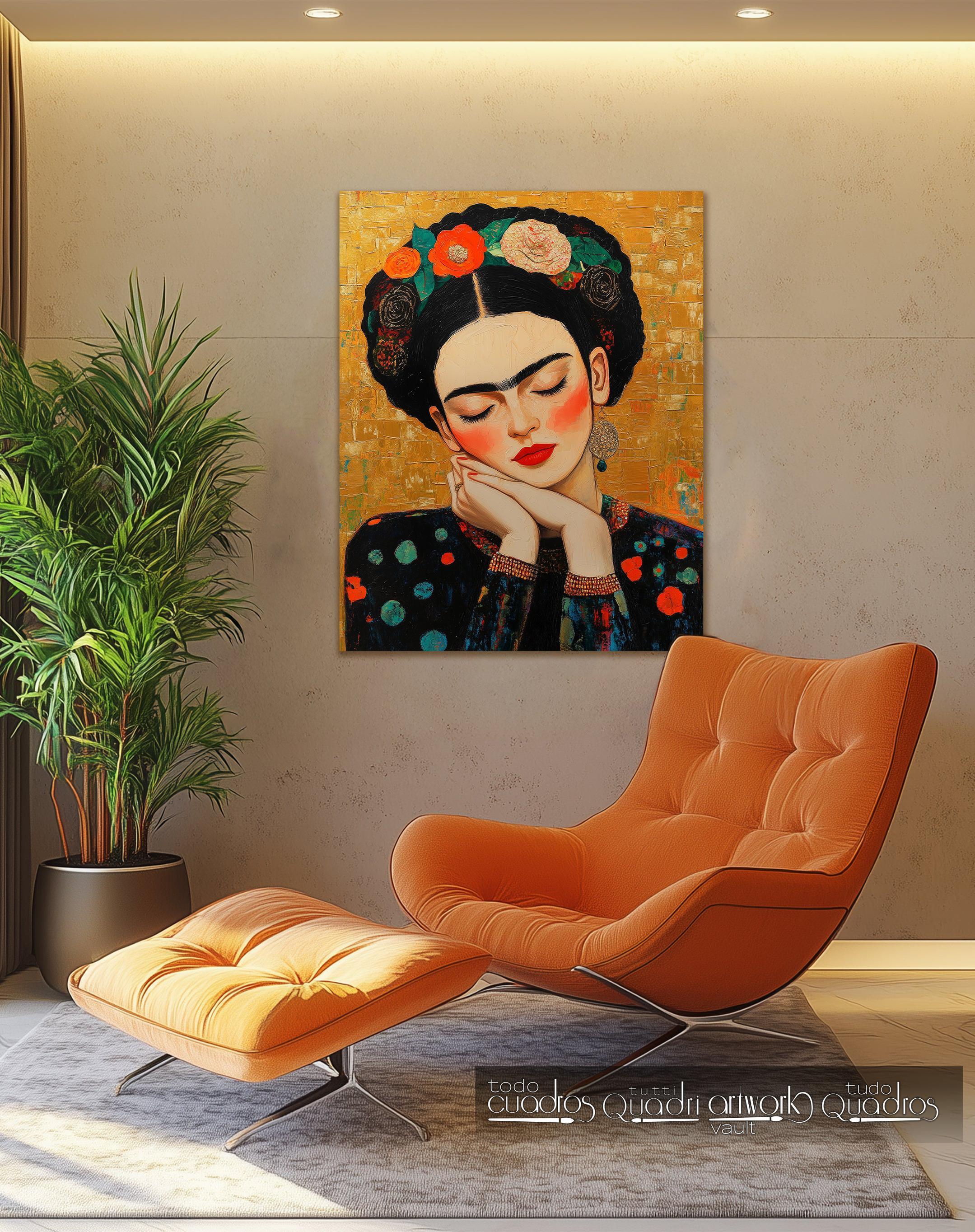 Frida et l’éclat moderniste, style Klimt