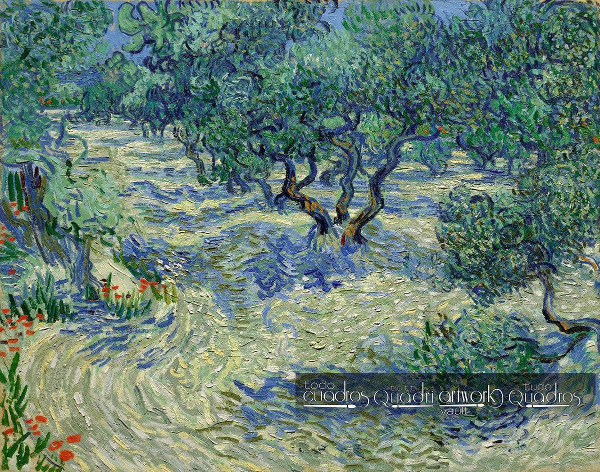 Verger d'oliviers, Van Gogh
