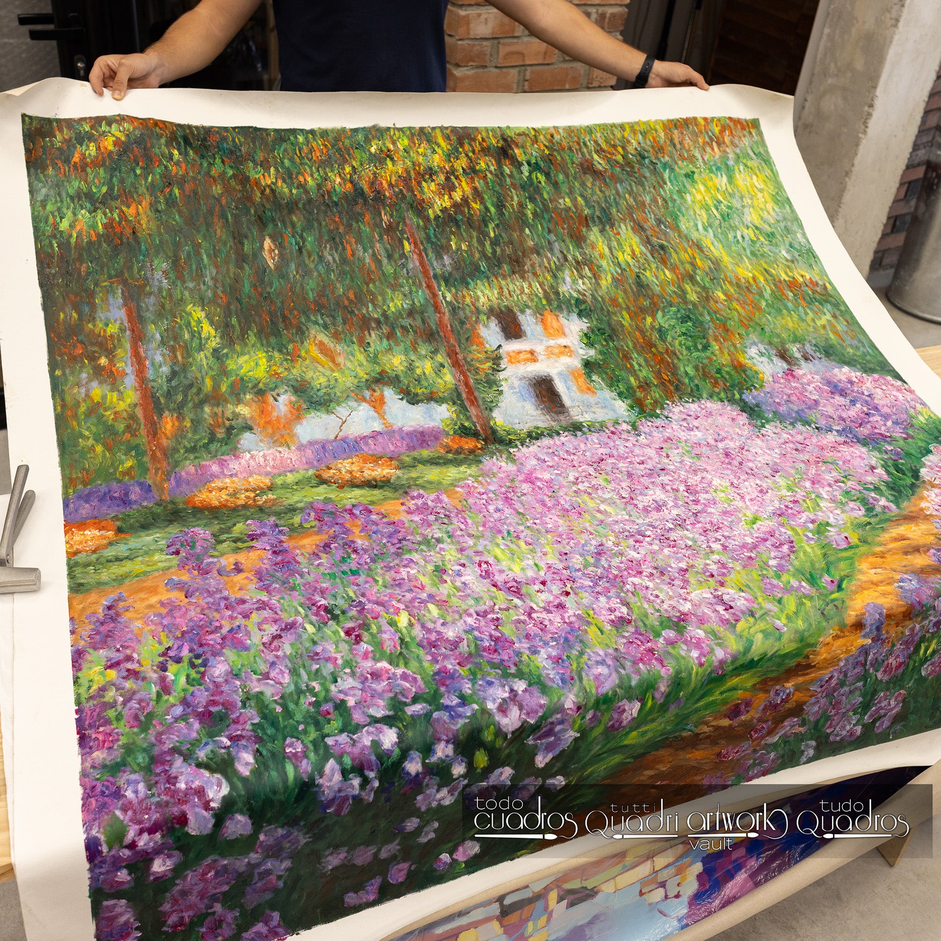 Il giardino dell'artista a Giverny, Monet