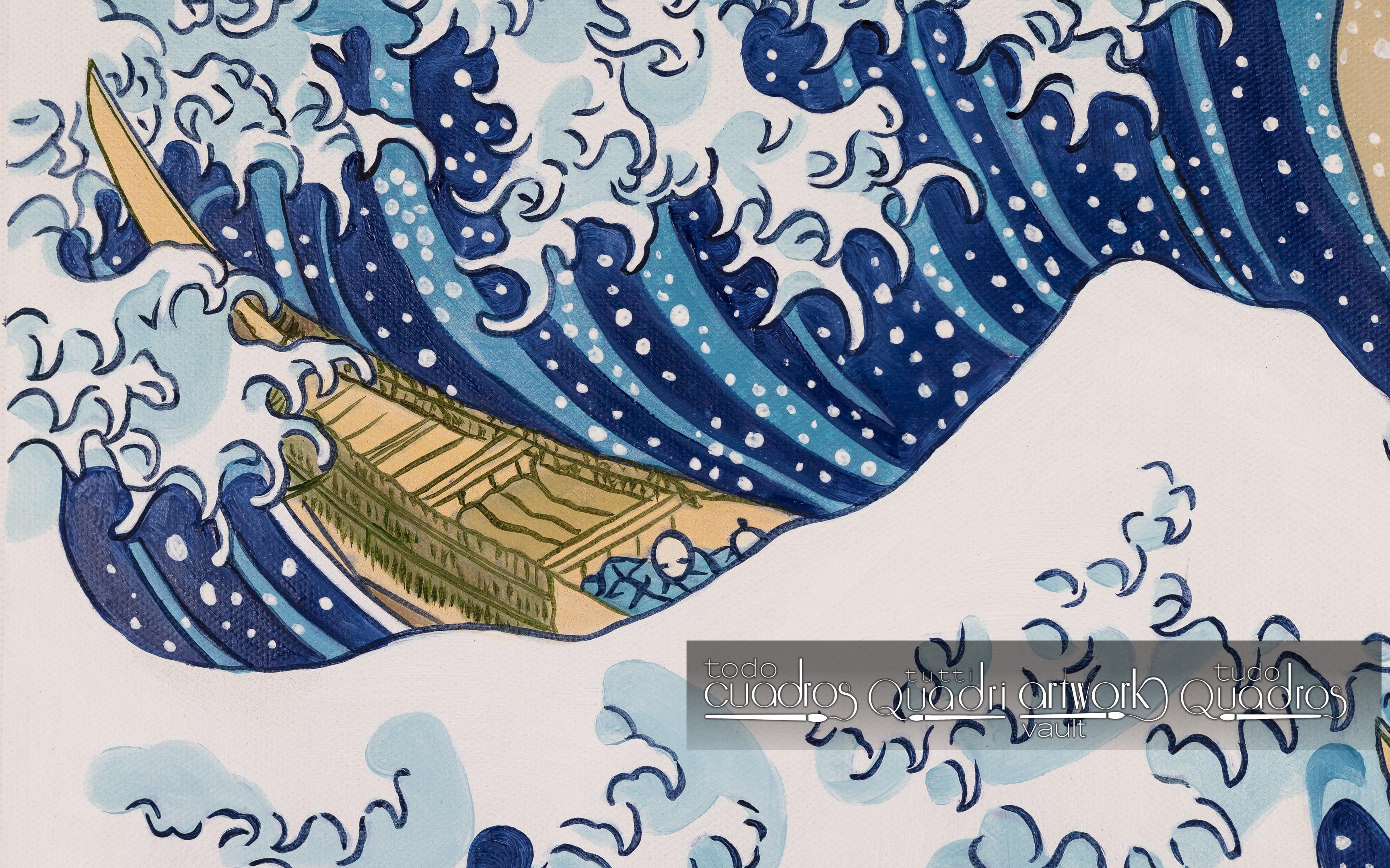 La gran ola de Kanagawa, K. Housaki