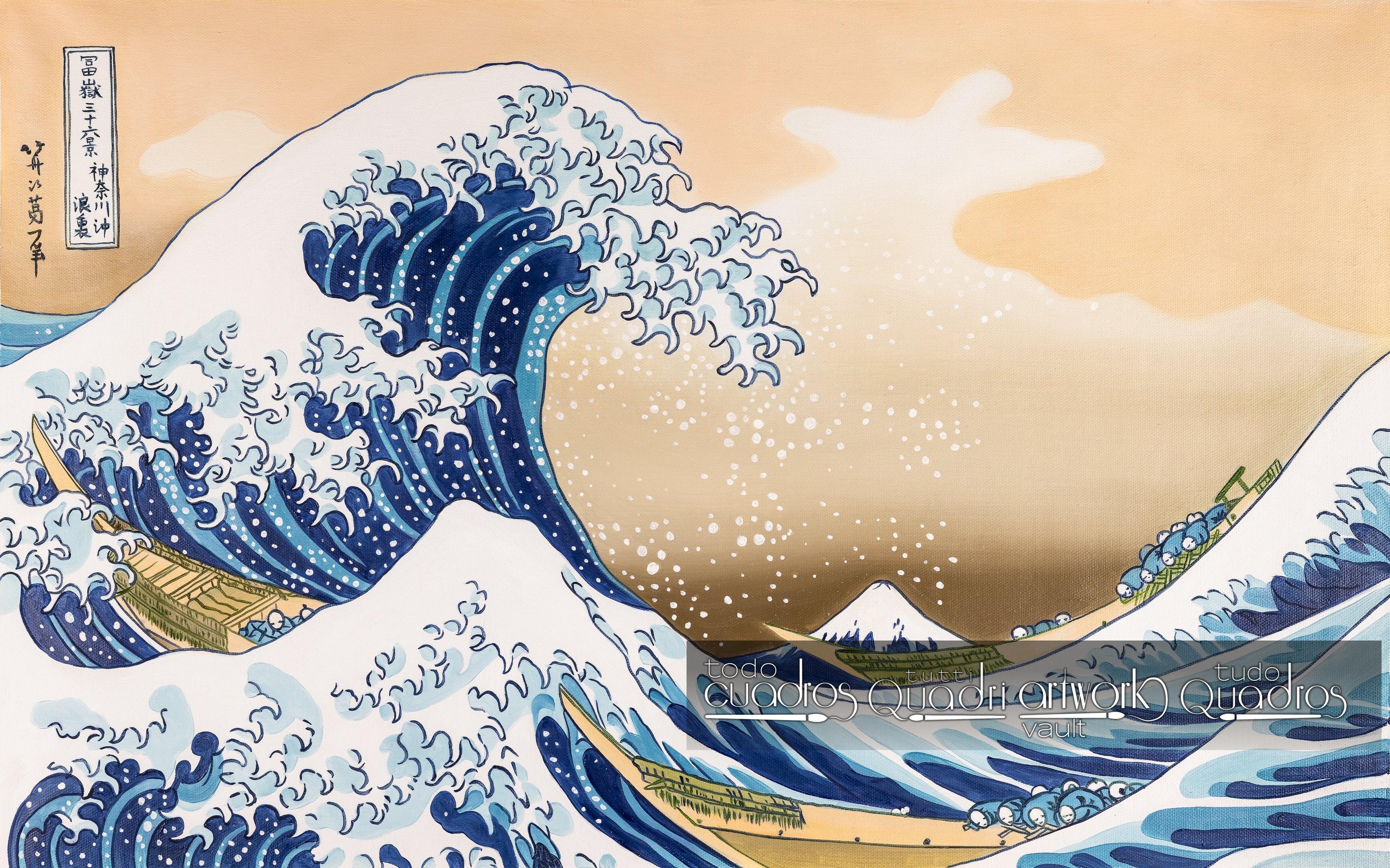 La gran ola de Kanagawa, K. Housaki