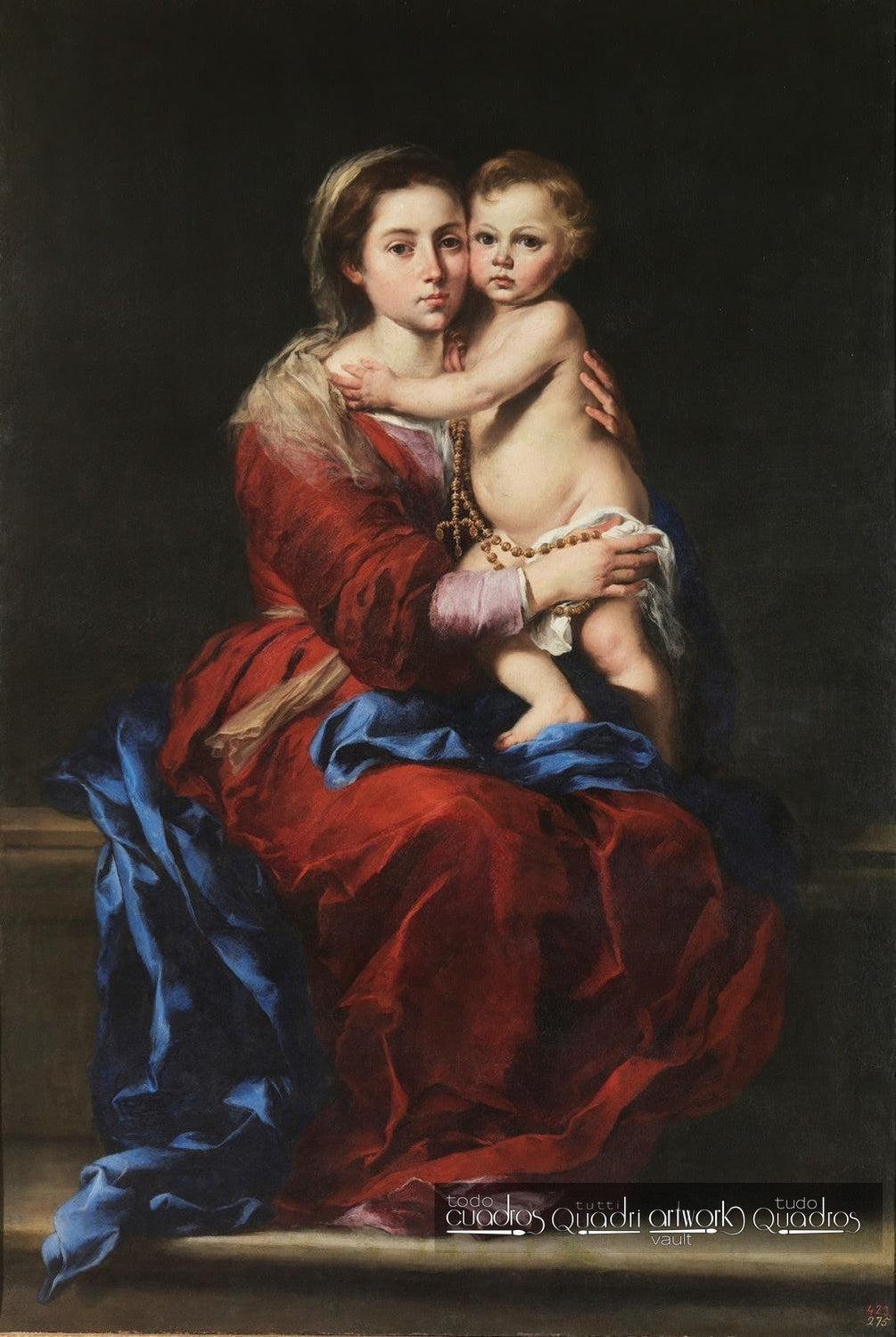 La Vierge du Rosaire, Murillo