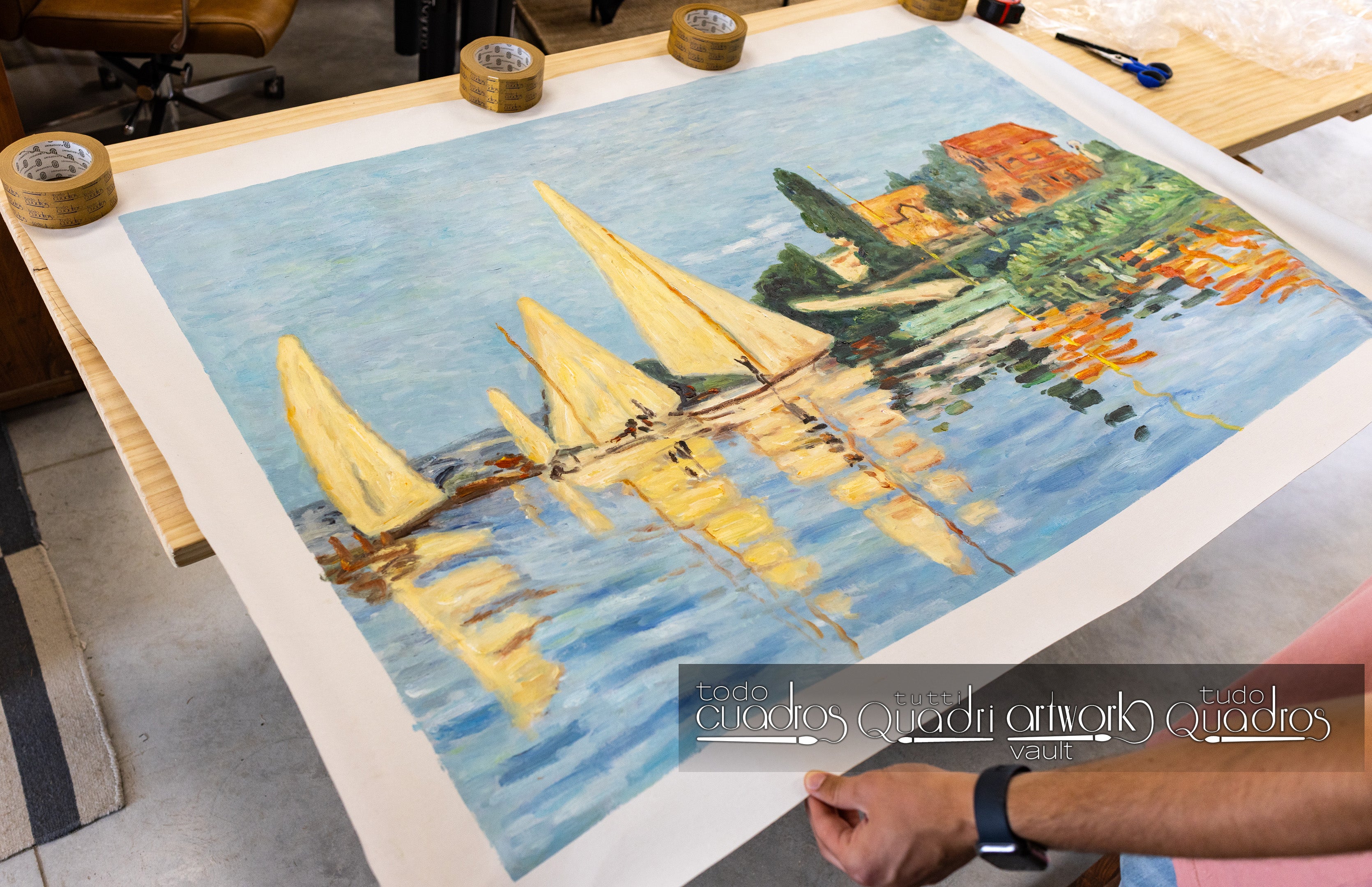 Regate ad Argenteuil, Monet