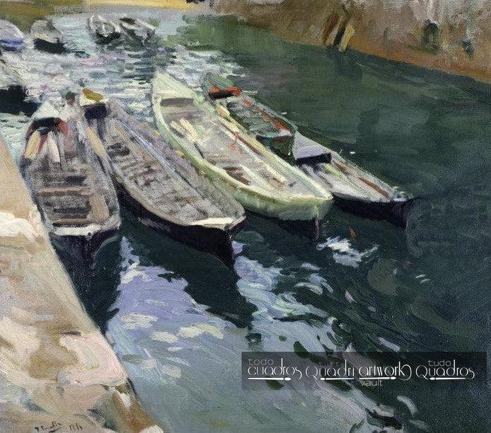 Barques au repos, Sorolla