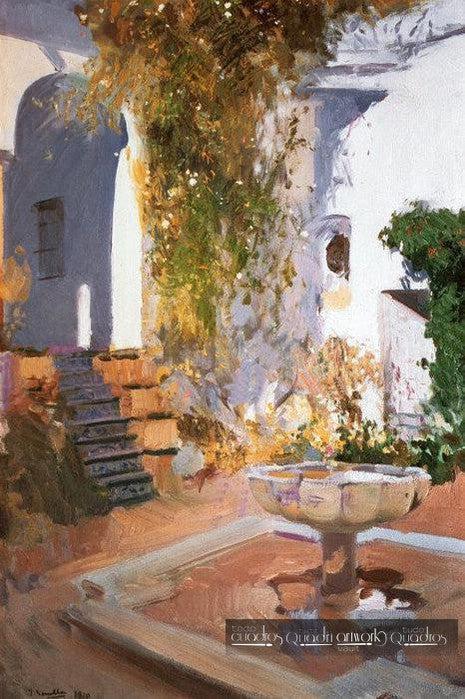 Grotte de jardin, Alcazar de Séville, Sorolla