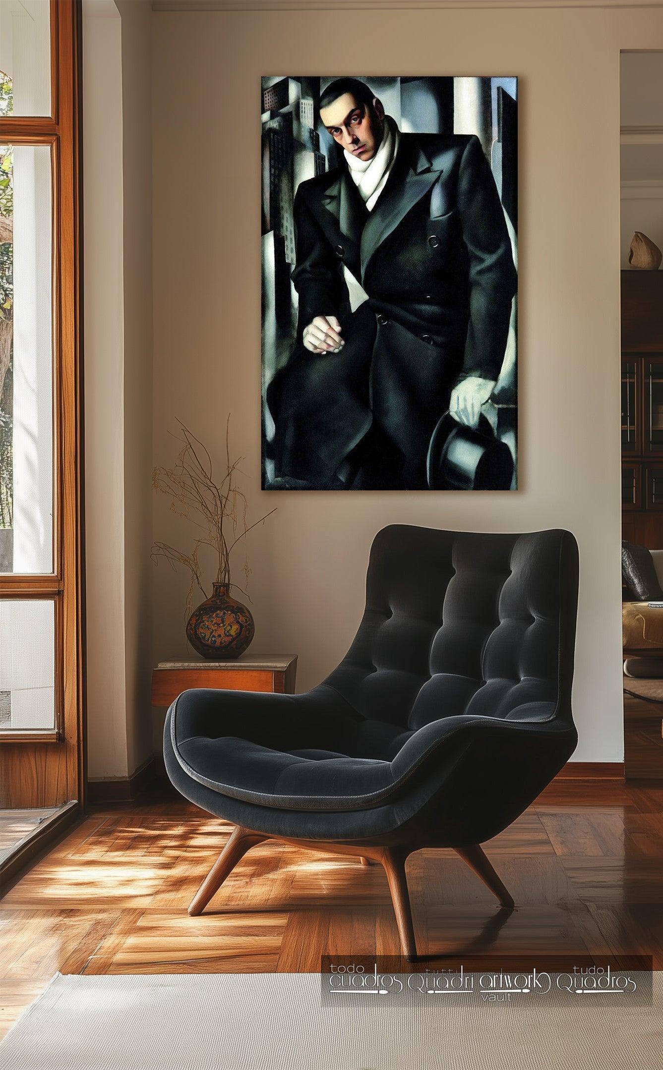 Portrait d'un homme, Lempicka