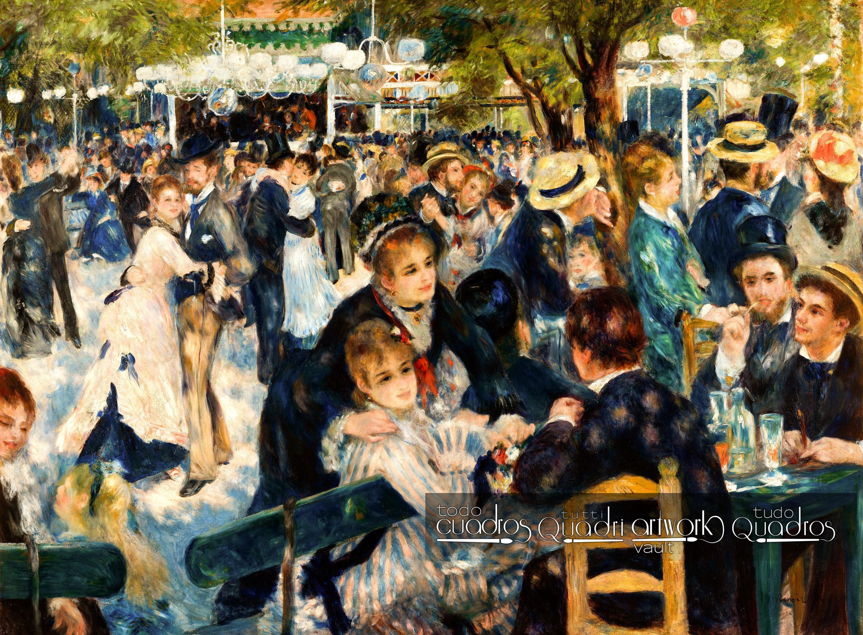 Ballo al Moulin de la Galette, Renoir