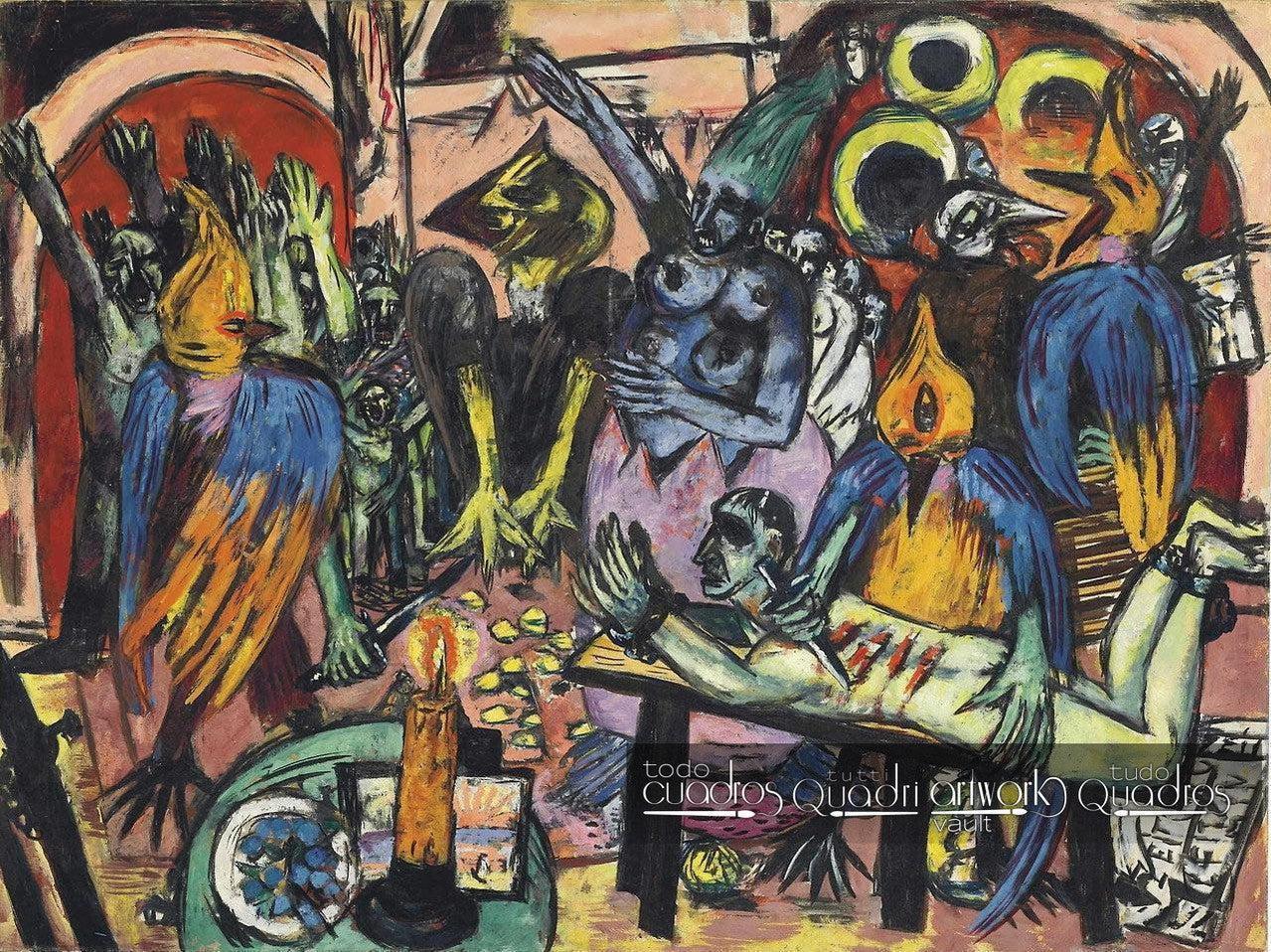 L’Enfer des oiseaux, Max Beckmann