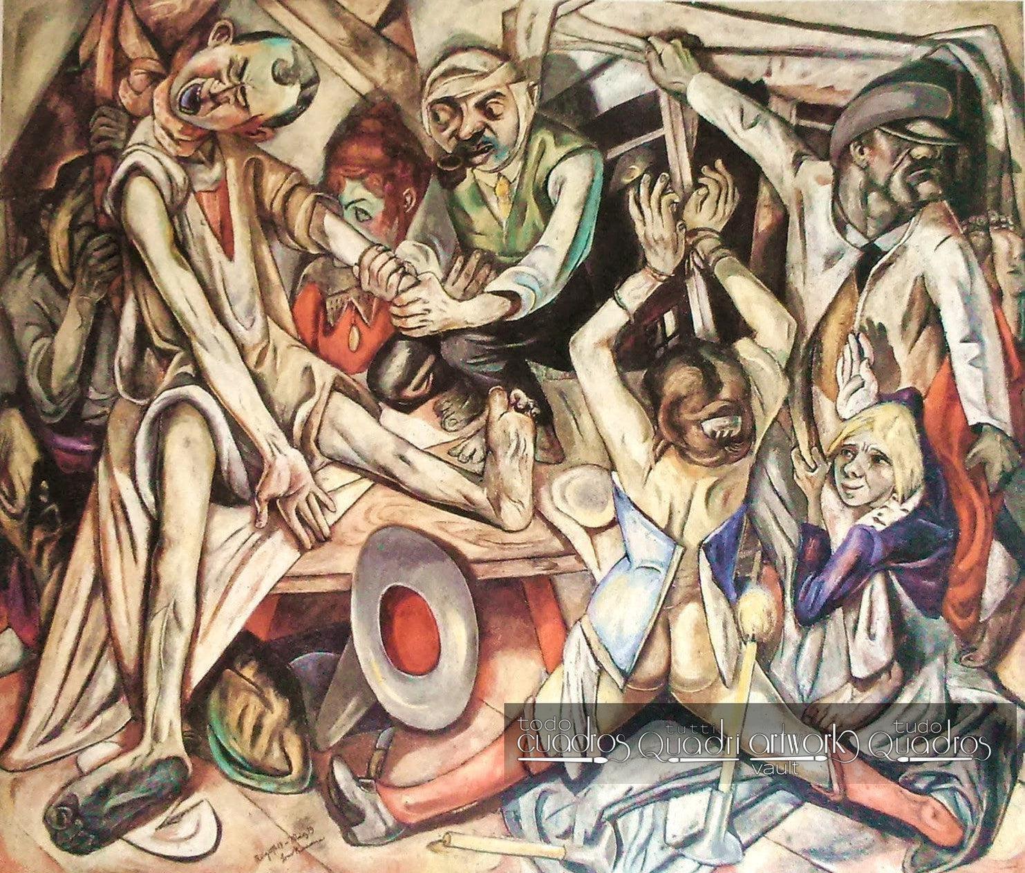 La Nuit, Max Beckmann