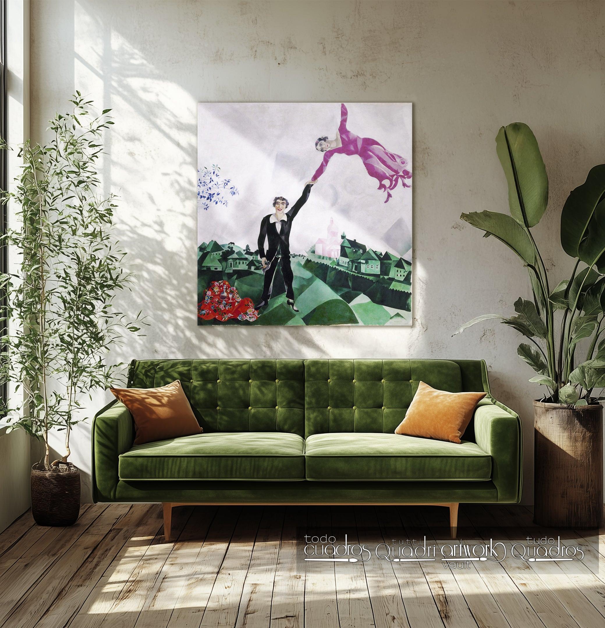 El paseo, Chagall