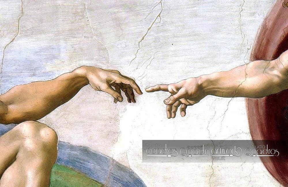 Mano de la creación de Adán (mano), Michelangelo
