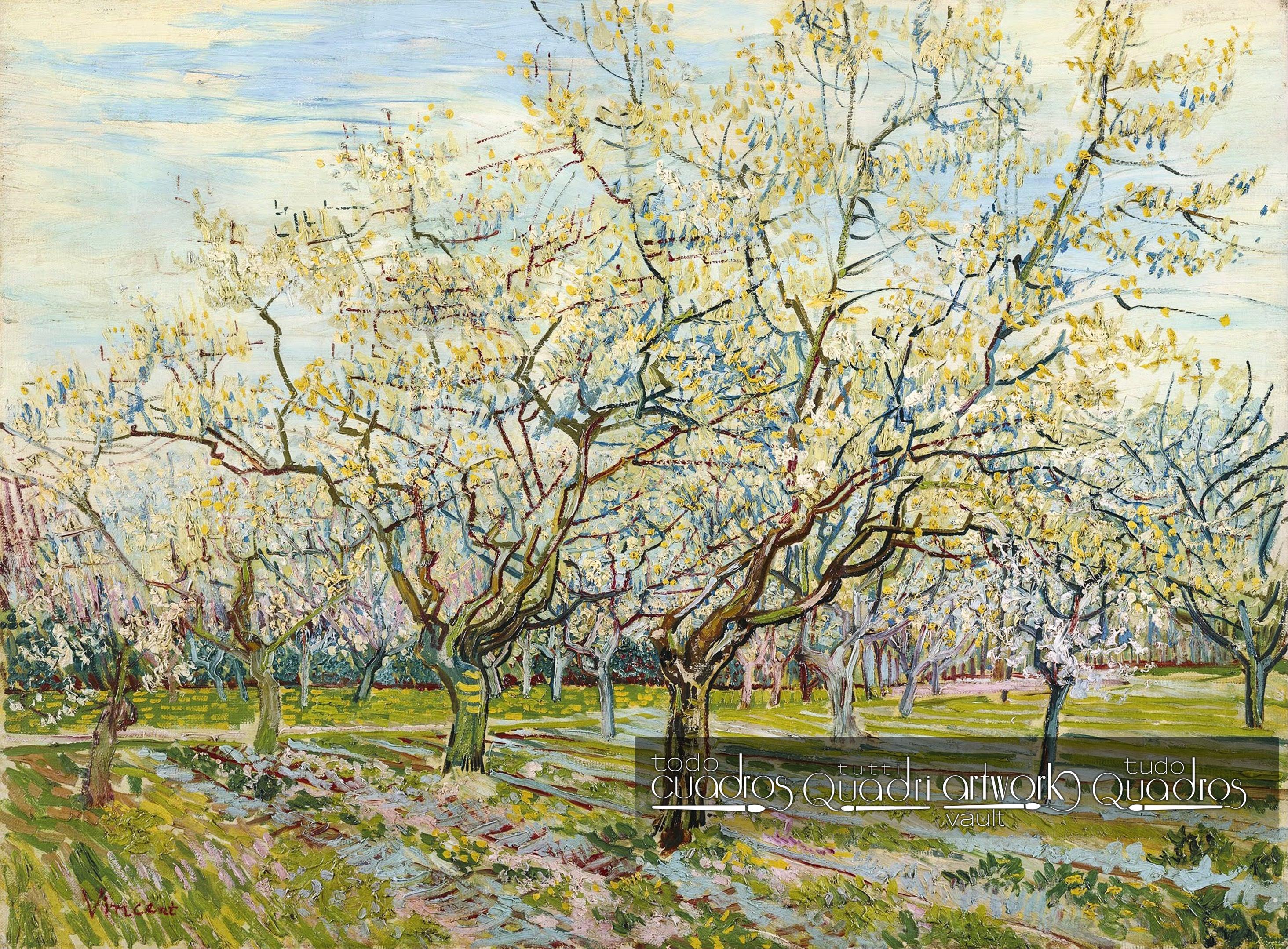 Il frutteto bianco, Van Gogh