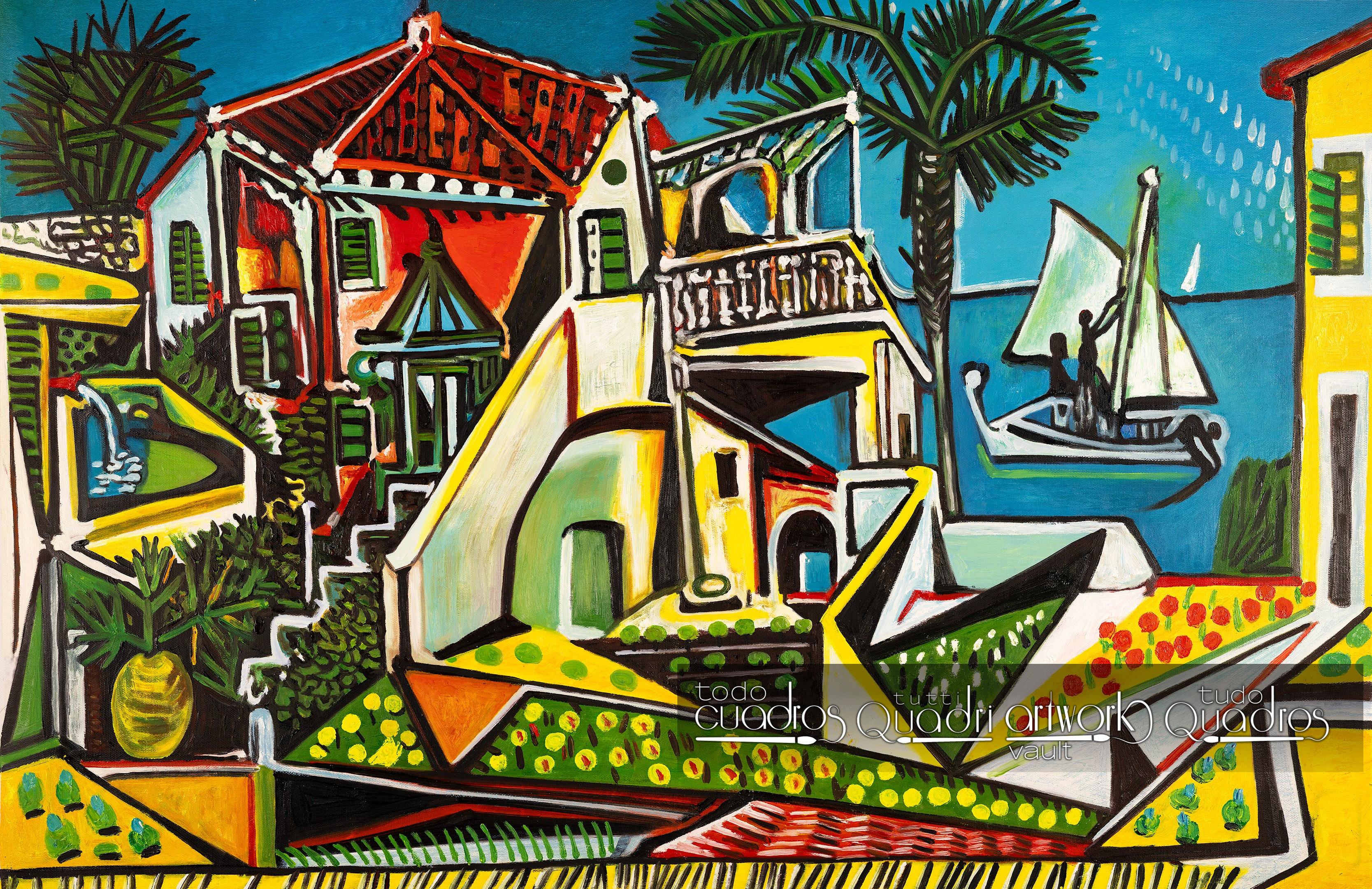 Paesaggio mediterraneo, Picasso
