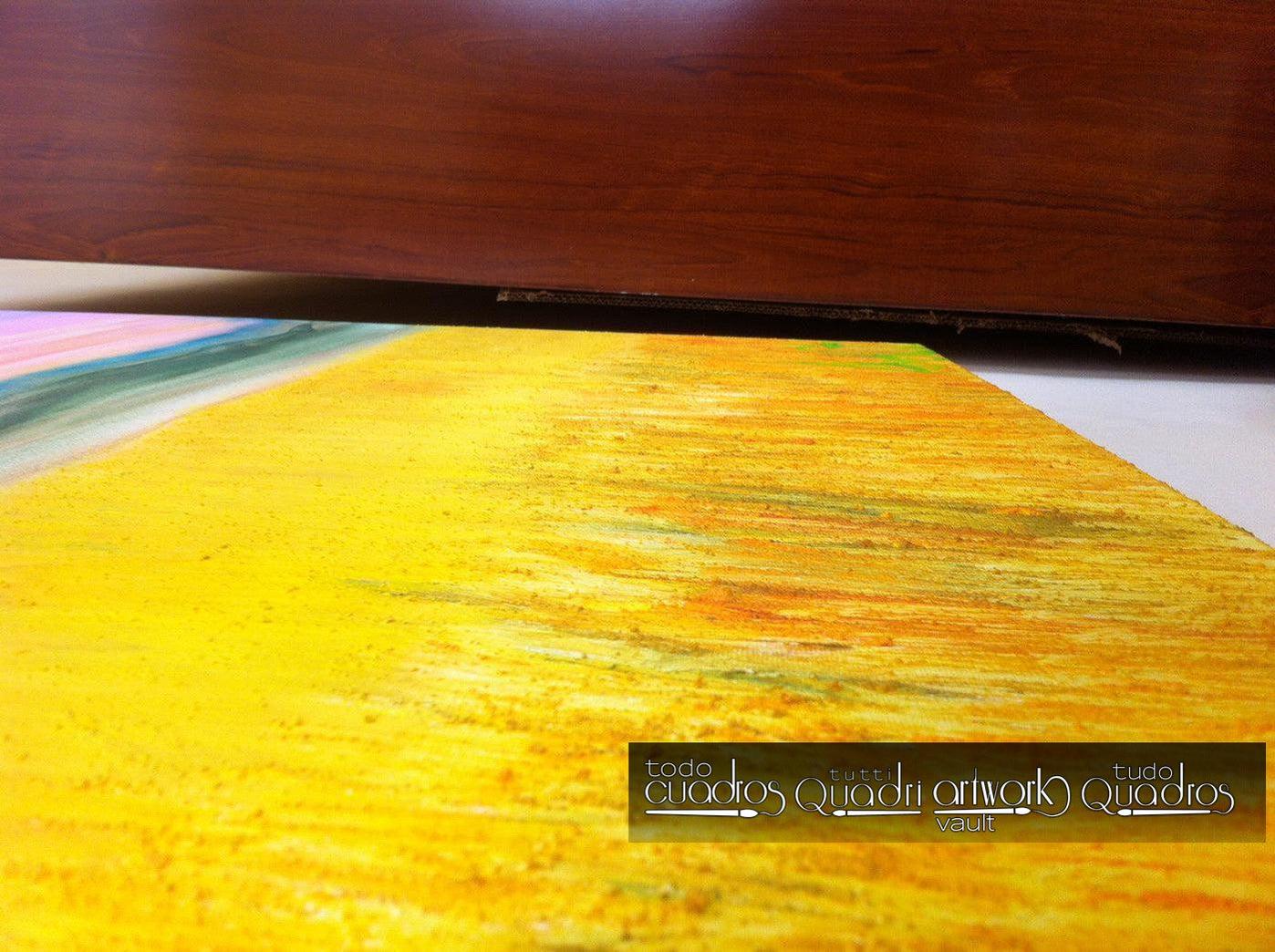 Quadro "La Cosecha" <br /> A. Croxatto (2015)