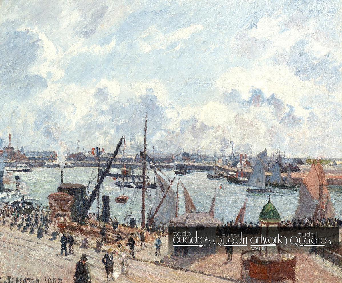Porto di Havre di Mattina, Pissarro