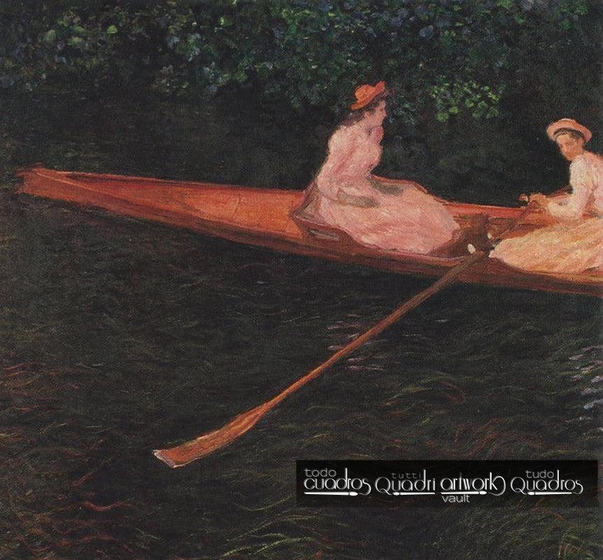 In canoa sull’Epte, Monet