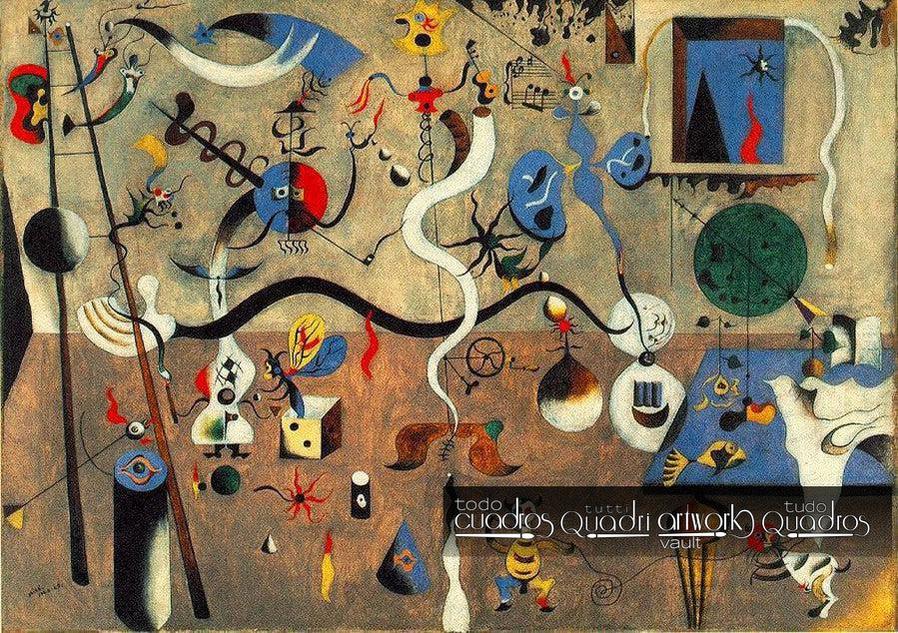 Il carnevale di Arlecchino, Miró