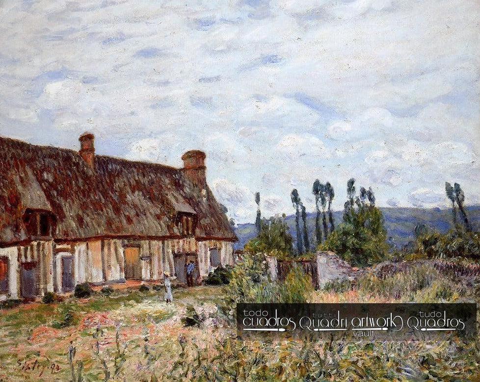 Abbandonato cottage, Sisley