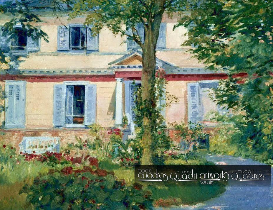 La casa a Rueil, Manet