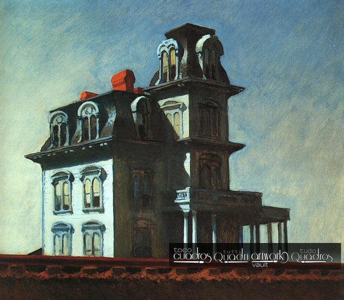 Casa vicino alla ferrovia, Hopper