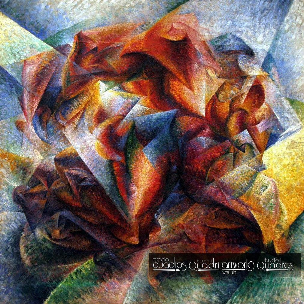 Dinamismo di un Giocatore di Calcio, Boccioni