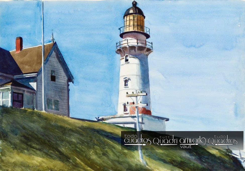 Il faro a two lights, Hopper