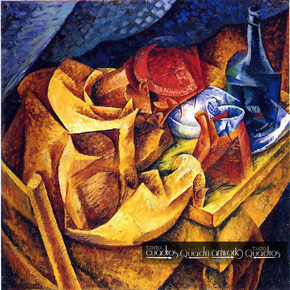 Il Bevitore, Boccioni