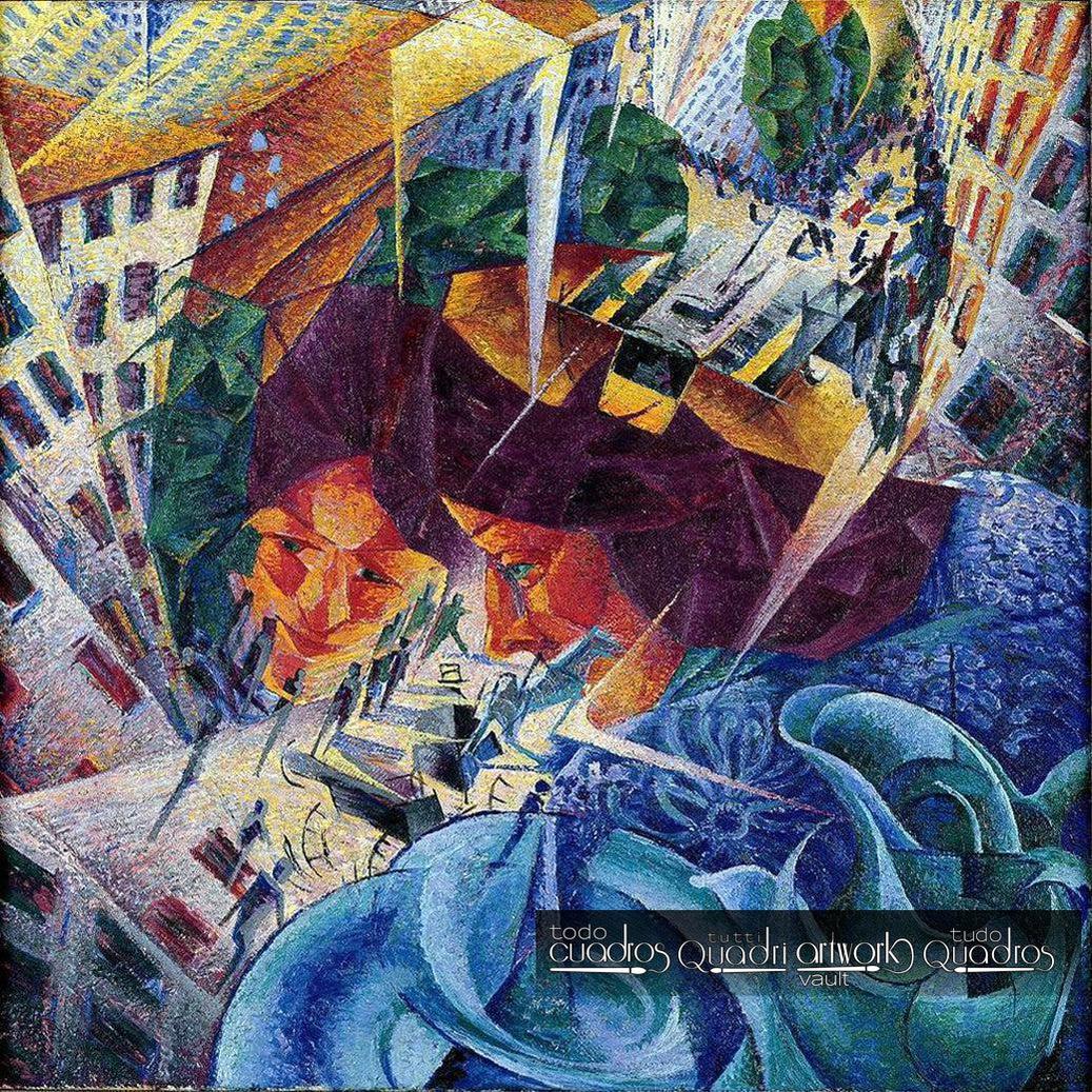 Visioni Simultanee, Boccioni