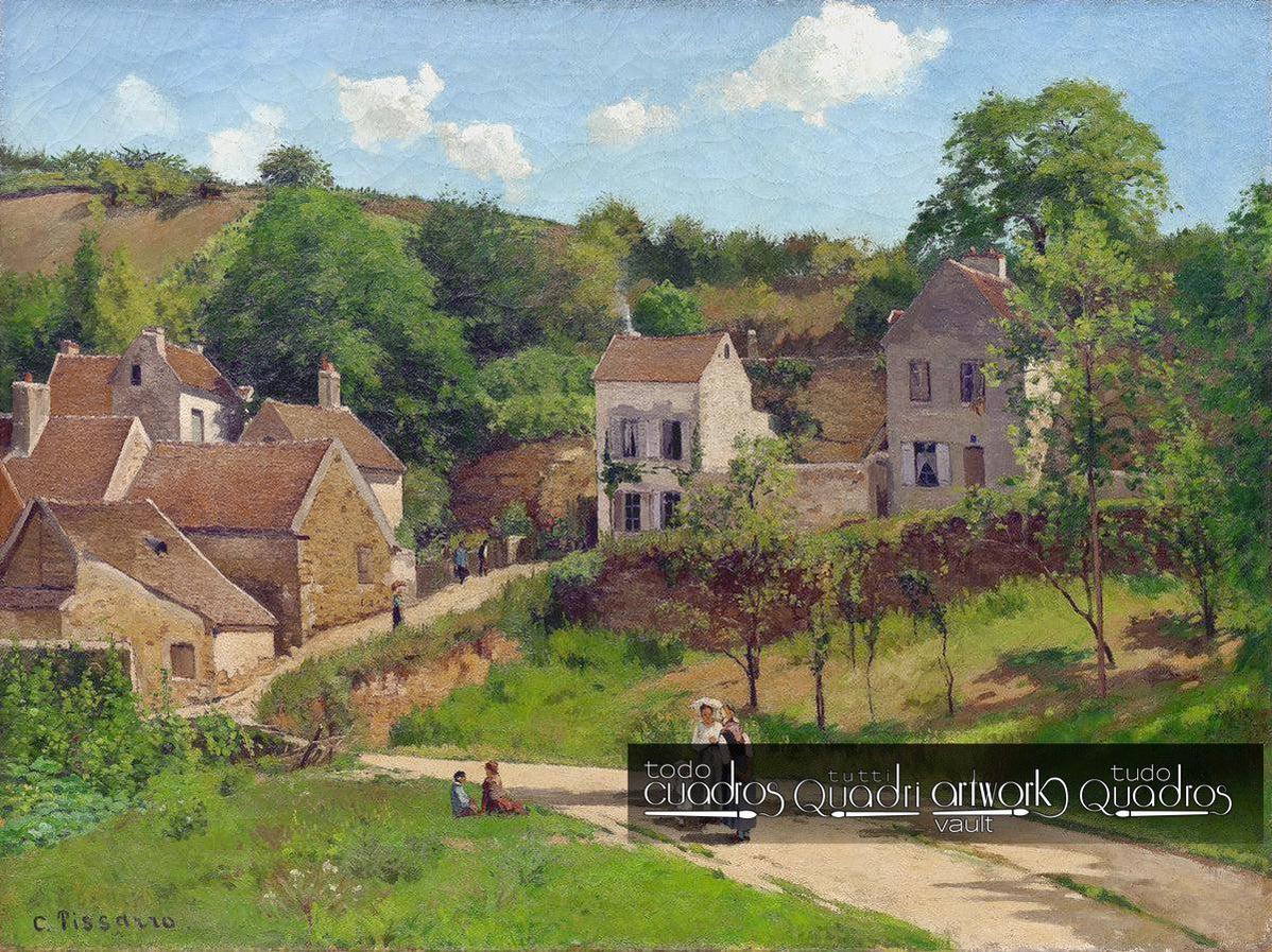 L'Eremita a Pontoise, Pissarro
