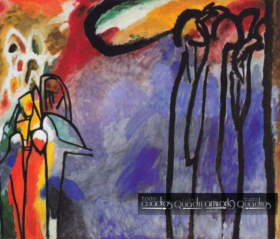 Improvvisazione 19, Kandinsky