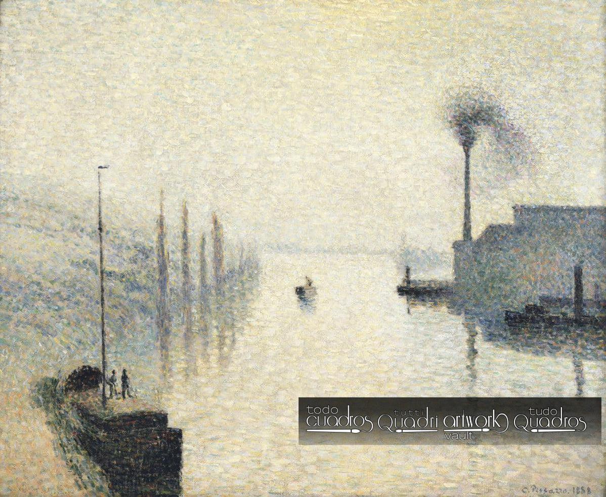 Isola Lacroix, Rouen. Pissarro