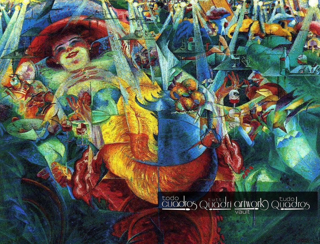La Risata, Boccioni