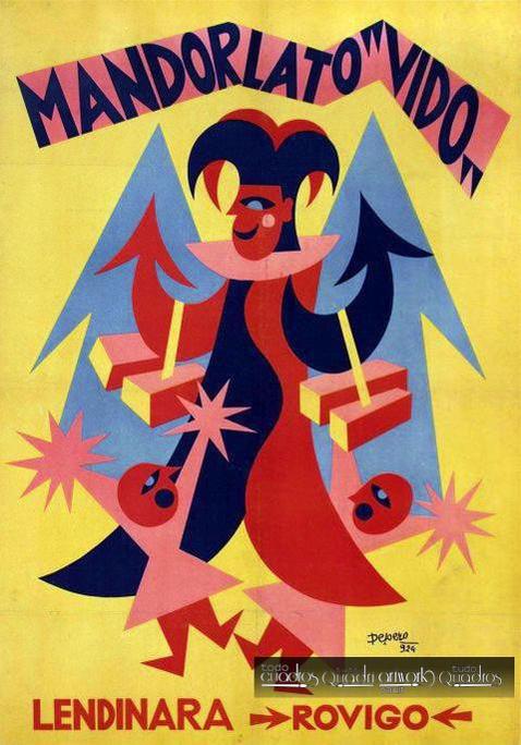 Mandorlato Vido, Depero (Manifesto pubblicitario)