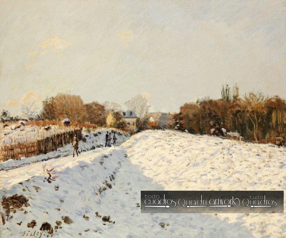 Neve ad Argenteuil, Sisley