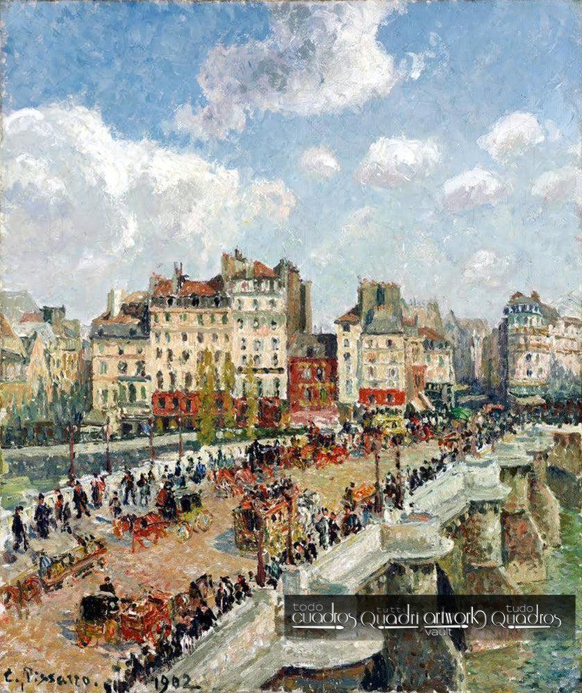 Le Pont Neuf, Pissarro