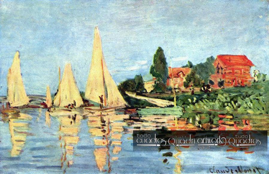 Regate ad Argenteuil, Monet