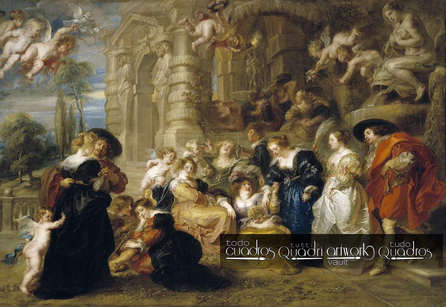 Giardino d'amore, Rubens
