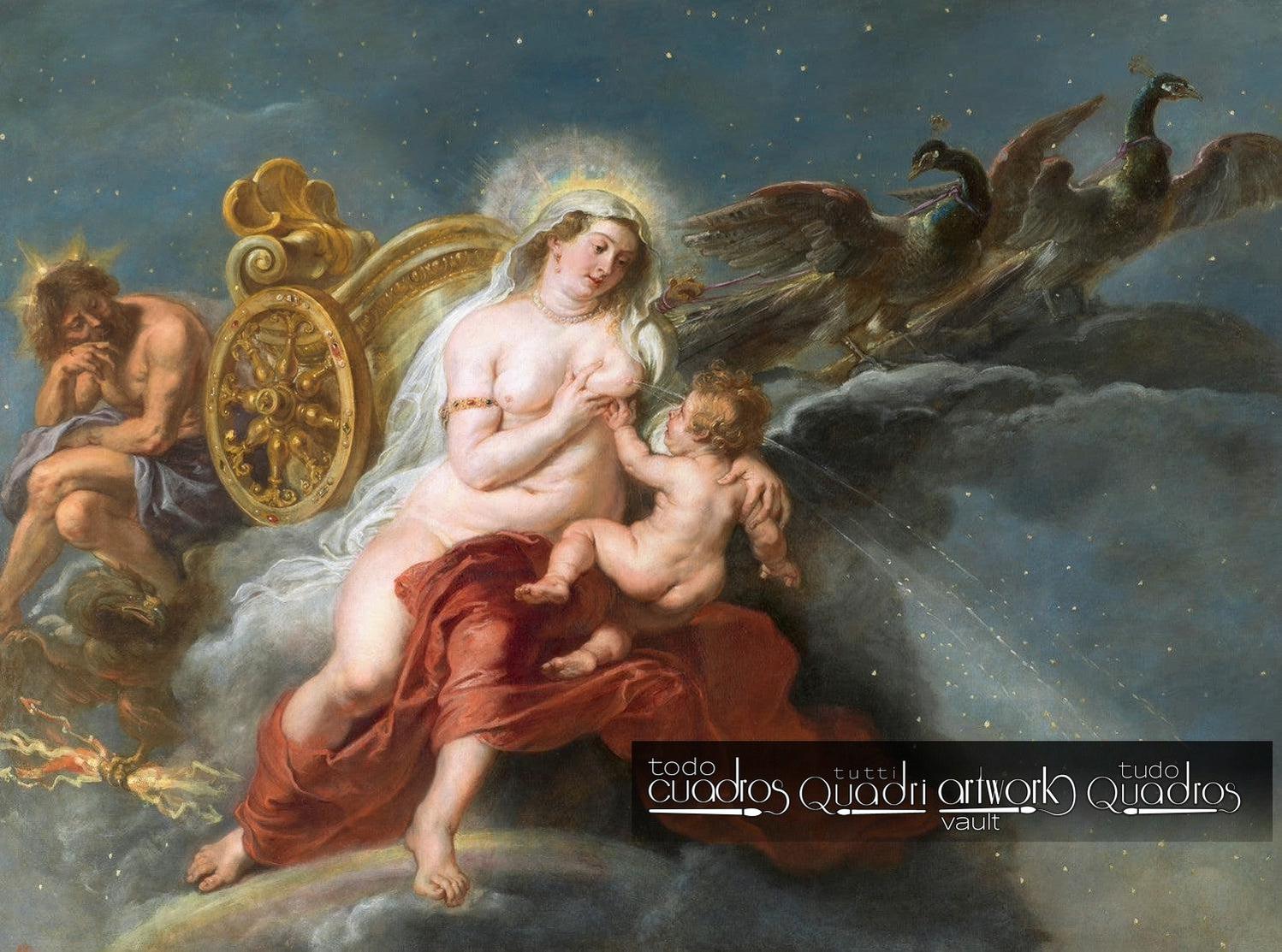 Origine della Via Lattea, Rubens