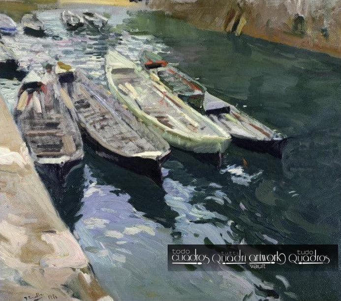 Barche al Riposo, Sorolla
