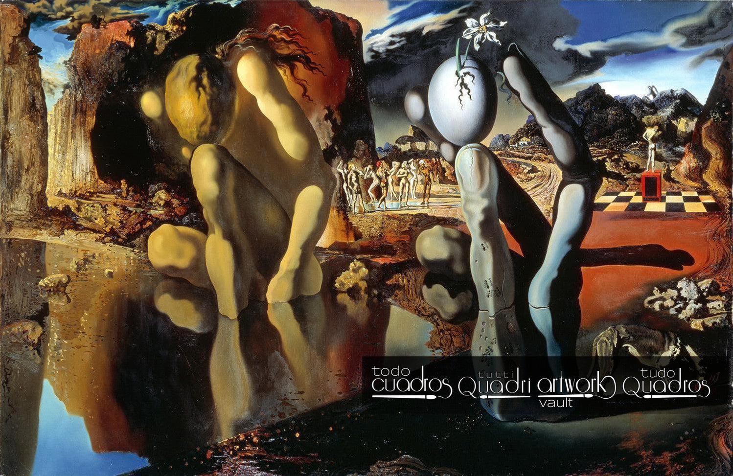 Metamorfosi di Narciso, Dalí