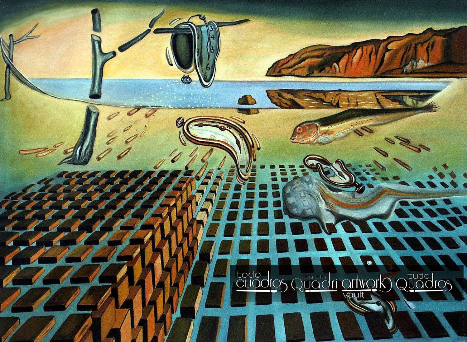La disintegrazione della persistenza della memoria, Dalí