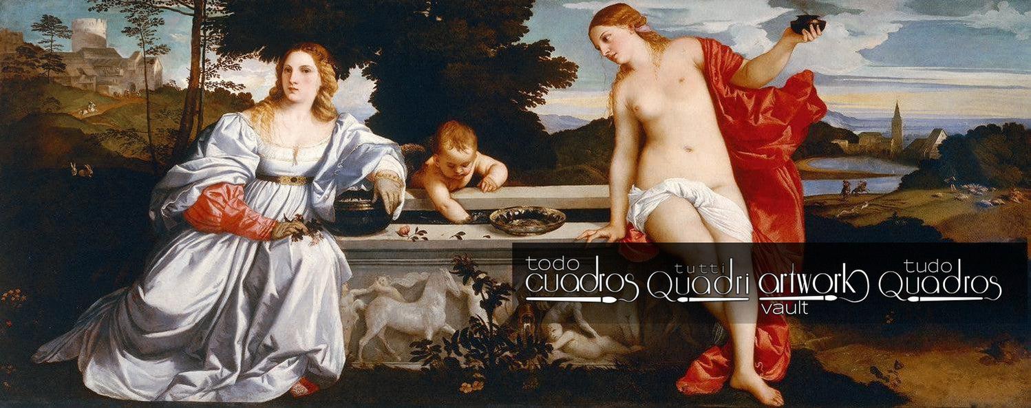 Amor sacro e amor profano, Tiziano