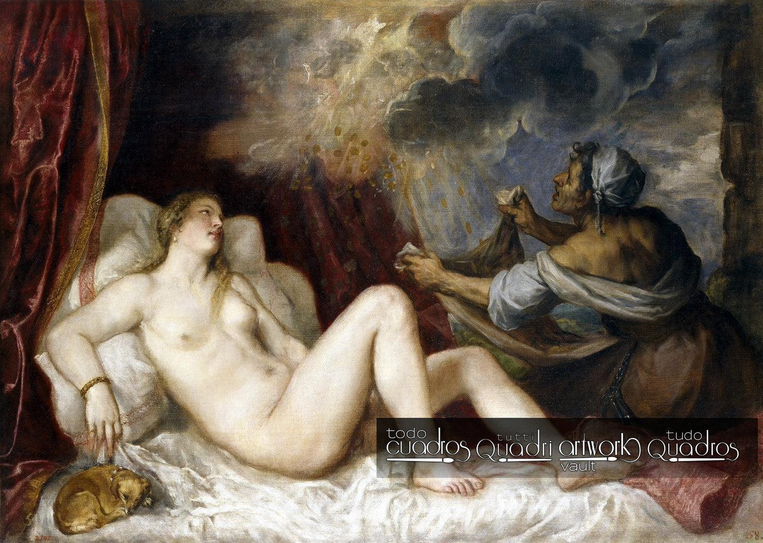 Danae, Tiziano