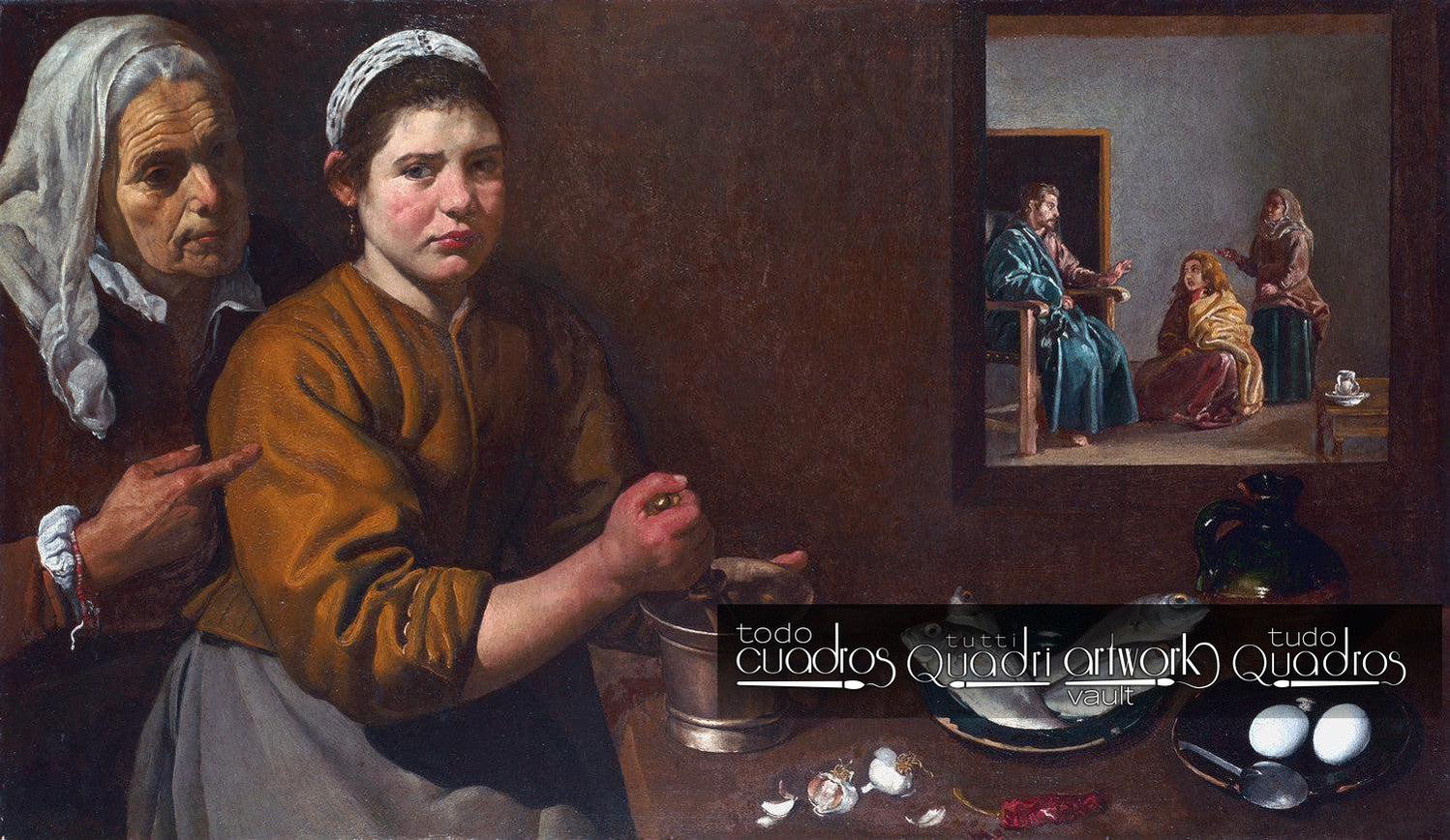 Cristo in casa di Marta e Maria, Velázquez